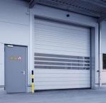 Durable Spiral Door For Enhanced Safety Metal Aluminum Quick Rolling Shutter