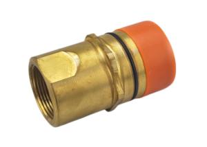 Wholesale 1-1/4&quot; Thread Locked Brass Hydraulic Quick Connect Fittings from china suppliers