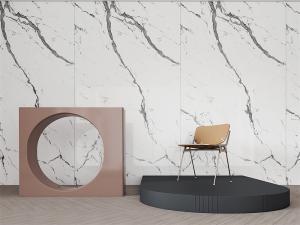 Wholesale Carrara 1600x3200mm Polished Glazed Porcelain Sintered Stone Slab For Villa Design And Project from china suppliers