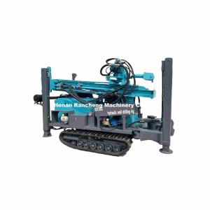 Wholesale High Efficiency 200m Depth Crawler-Mounted Water Well Drilling Rig Machine from china suppliers