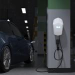 GB/T 7 Holes AC EV Charger Wallbox 7kw EV Home Charger 220V 32A