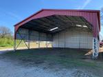 Industrial Prefab Steel Structure Building Metal Garage Shed Weather Resistant