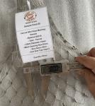 20m*20mm Hole Size 1mm Wire Diameter Stainless Steel Ferrule Wire Rope Mesh For