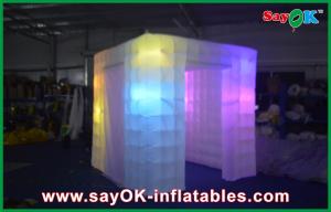 Wholesale Inflatable Photo Booth Rental Portable Props Led Light Inflatable Photo Studio Family Use from china suppliers