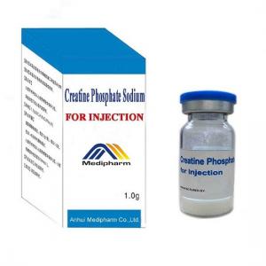 Wholesale Creatine Phosphate Sodium for Injection 1.0G, white powder or crystalline powder, GMP Medicine from china suppliers