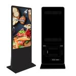 55inch floor stand touch screen indoor android lcd advertising display retail