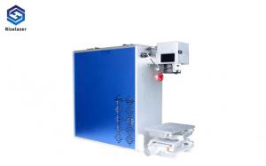 China High Precision Fiber Laser Metal Engraving Marking Machine 30w 50w CE Certificated on sale