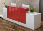 Mordern Colorful Retail Checkout Counter / Cash Register Table Counter Durable