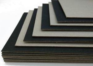 Wholesale Mixed Pulp High Stiff Black Card / One Side Laminated Black Paper Board from china suppliers