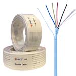 Industrial 2x0.22mm2 CCA Conductor CPR Eca Alarm Cable with PVC Insulation And