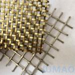 Industrial Wide Crimped Architectural Wire Mesh Aluminum Decorative