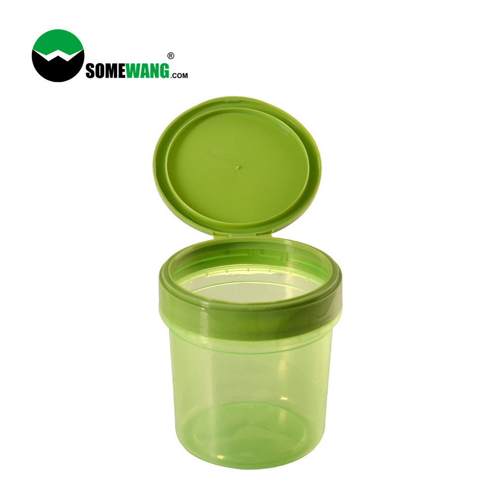 8oz 16oz 20oz Empty Plastic PP Cosmetic Cream Jar Packaging With Lock Flip Cap