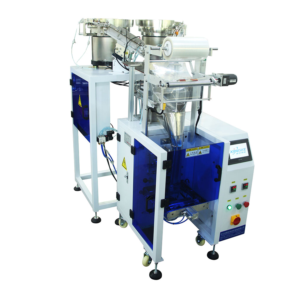 Plastic Pouch Screw Packaging Machine Sealing Machine With Weighing And Selecting