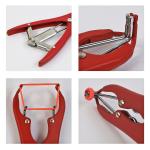 Castration Bander For Goats, 100Pcs Latex orange Castrator Rings, red Balloon
