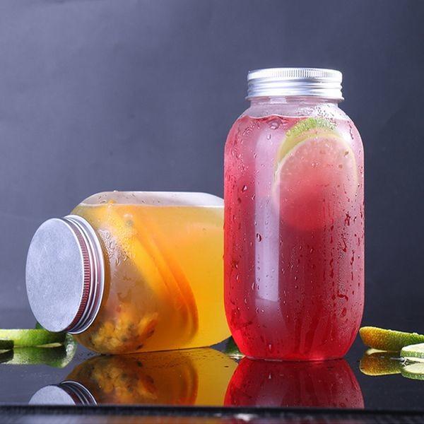 Disposable Pet Plastic Drink Bottles Beverage Bottles 500ml Plastic Tamper Proof