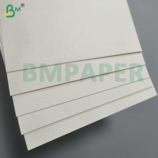 Highly Absorbent Pulp board 0.4-2.0mm For Beer Mat Board Natural White
