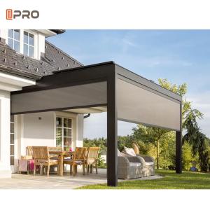 Wholesale Garden Pergola Electric Roller Blinds Pvc Waterproof Sunscreen Outdoor Zip Screen from china suppliers