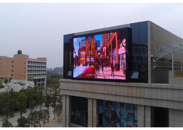 Full Color P5 LED Advertising Display Waterpoof High Brightness Large Viewing