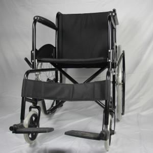 Wholesale Simple Basic Folding Wheelchair With Powder Coating Steel Frame from china suppliers