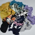 Grade A Bulk rags coloured tshirt rags 5kg 10 kg 25kg used mix color cotton