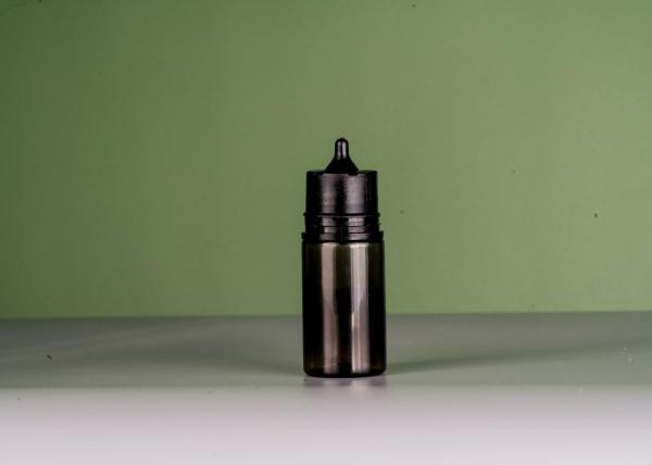 80ml Plastic Bottle Cosmetic Portable Dark Brown Travel Kit Bottle with Mist