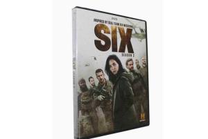 Wholesale Six Season 2 DVD Movie TV Show Action Adventure War Drama Series DVD For Family from china suppliers