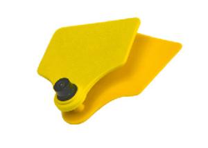 Wholesale Alien H3 Chip TPU UHF Cattle Ear Tag For Animal Identification from china suppliers