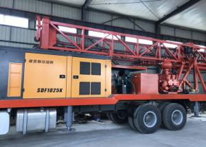 Wholesale Large Aperture 54T Truck Mounted Drill Rig from china suppliers
