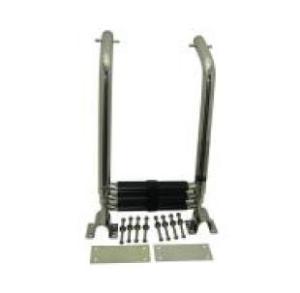 Wholesale Perfect Stainless Steel Under Platform Boat Boarding Telescoping Ladder from china suppliers