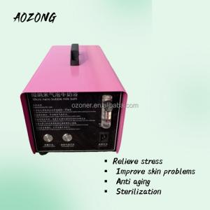 Wholesale 160l Flow Rate Iron Plate Spray Molding Nano Bubble Machine for Milk Bath Experience from china suppliers