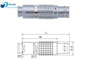 Wholesale Lemo Alternative FGG 0B 3 Pin Male Cable Connector For DIY Cable Assembly from china suppliers
