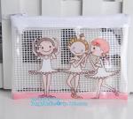 100% Biodegradable eco-friendly k slider plastic transparent clear EVA bag,