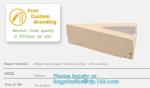 Wholesale custom Paper Cookies packing Cake Box with PVC window,Wholesale