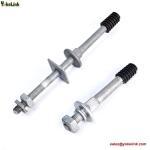 Long Shark / Short Shark Forged steel Crossarm Insulator Pin with Nylon thread