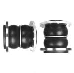 Customized DN150 JIS Galvanized Carbon Steel EPDM Rubber Joint Double Ball