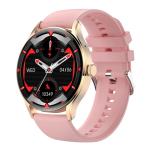HK33 Fitness Tracker Smart Watch Round Offline Payment NFC Control Bracelet