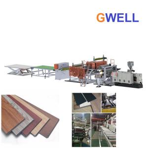 Wholesale PVC Flooring Production Line PVC Floor Making Machine Manufacturing Process from china suppliers