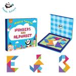 Level Up Magnetic Wooden Tangram Puzzle Educational Games And Puzzles Physical