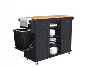 China Food Preparation Small Kitchen Island With Storage For Cooking OEM on sale