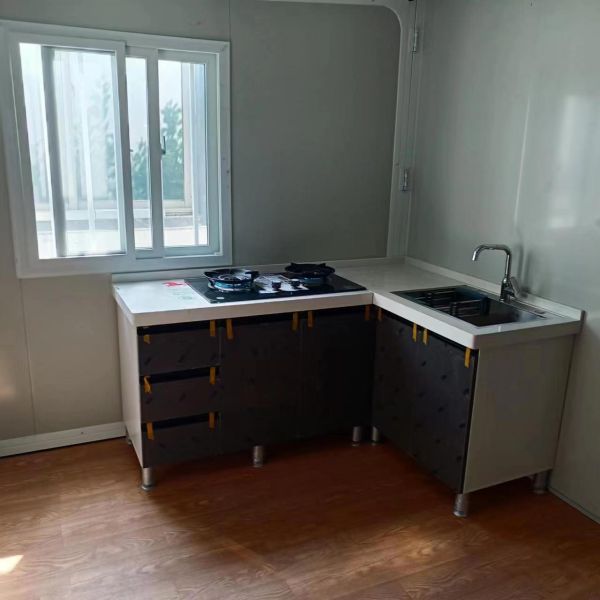 Steel Fabricated House 20ft Office Folding Foldable Expandable Container Workspace