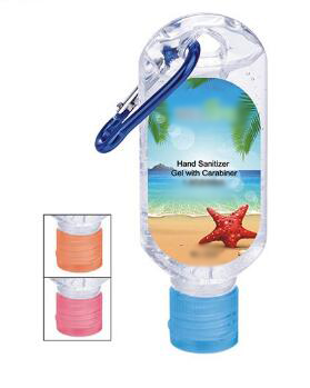 Antibacterial Medical Portable Hand Sanitizer Various Flavors With Climbing Hook Clip