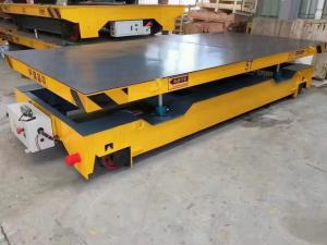 Wholesale High Speed 0-20m/Min Rail Transfer Cart With Remote Control Emergency Stop from china suppliers