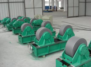 Wholesale Bolt Adjustable Pipe Welding Rotator with Steel Wheel For Vessels / Pipe from china suppliers