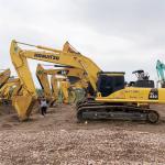 Shanghai Large Mining 45 Ton Used Komatsu 450-7 Excavator in Original Good