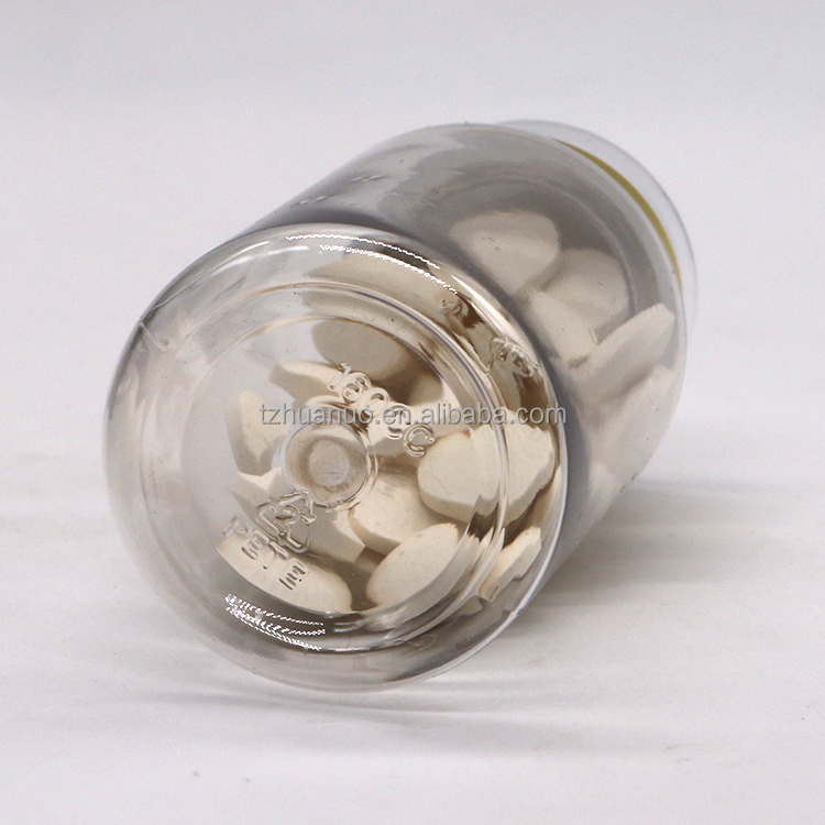 Industrial Medicine 160ml/5.3oz PET Plastic Bottle with Flip Cap/Child Resistant Cap