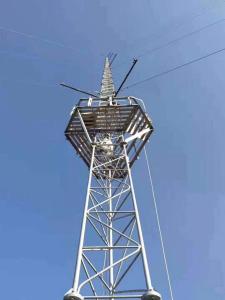 Wholesale 50m Electric Communication Mast Guyed Lattice Tower from china suppliers