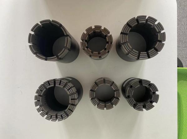 Straight / Spiral Waterway Type Natural Diamond Surface Mining Diamond Core