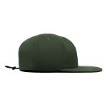 Hort Brim 6 Panel Hat Flat Billed Sport Cap Anti Sweat Sunscreen Trucker