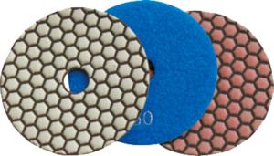 Wholesale 150mm Dry Diamond Polishing Pads For Granite , Concrete , Quartz Stone from china suppliers