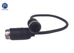 GX16 8Pin Connector Aviation Cable For Vehicle Rear View System